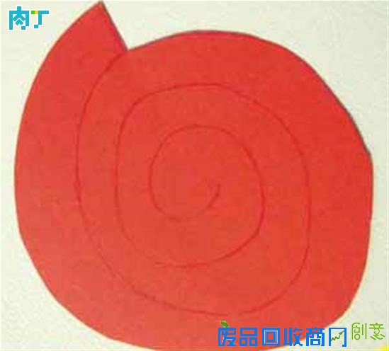 节日的礼物 简单卡纸手工制作花的方法图解◆肉丁儿童网