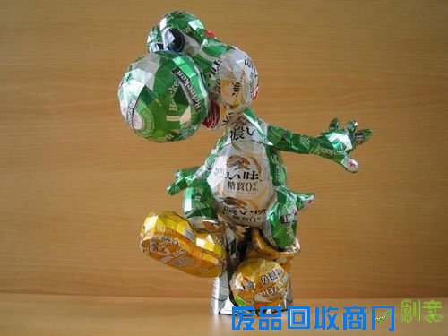 用旧易拉罐制作经典卡通人物，想学吗