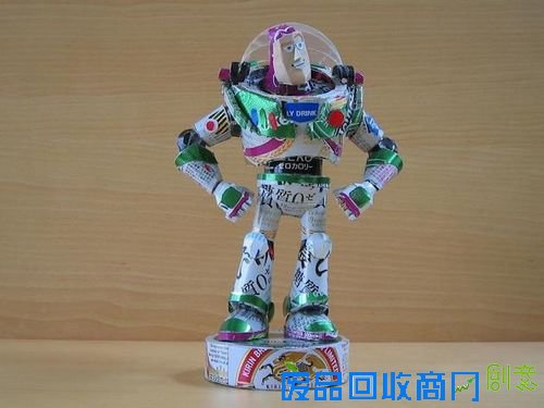 用旧易拉罐制作经典卡通人物，想学吗