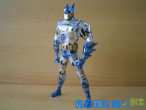用旧易拉罐制作经典卡通人物，想学吗