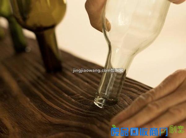 简单切割空瓶和DIY个性吊灯的方法