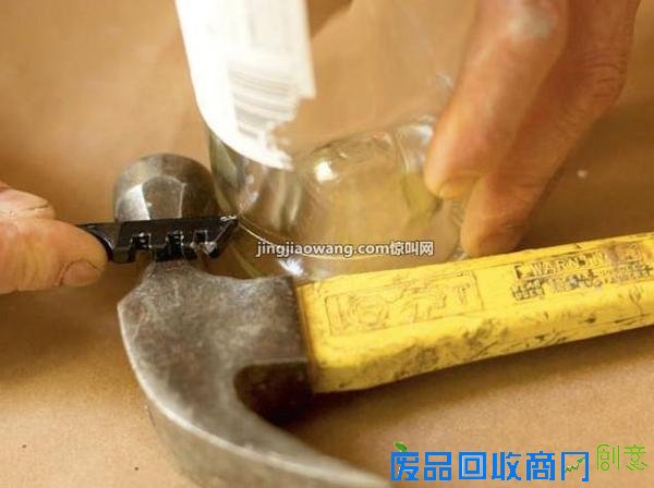 简单切割空瓶和DIY个性吊灯的方法