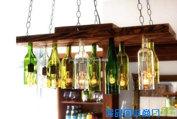 简单切割空瓶和DIY个性吊灯的方法