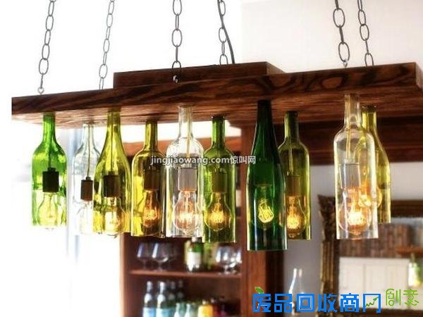 简单切割空瓶和DIY个性吊灯的方法
