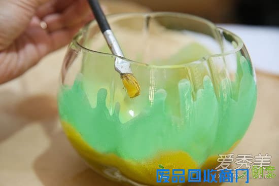 小玻璃瓶DIY创意清新家饰 制作教程图解