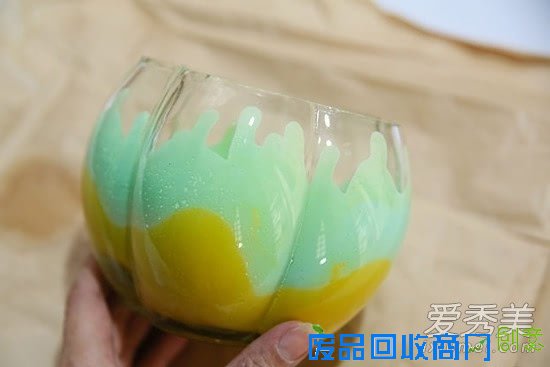 小玻璃瓶DIY创意清新家饰 制作教程图解