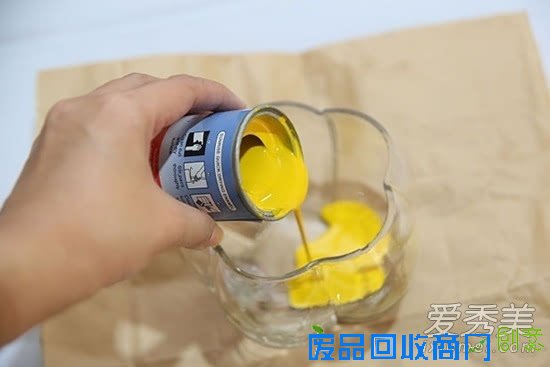 小玻璃瓶DIY创意清新家饰 制作教程图解