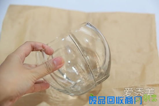 小玻璃瓶DIY创意清新家饰 制作教程图解