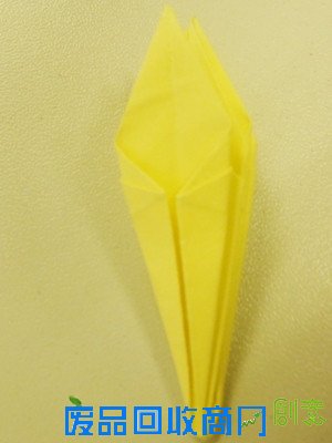 折纸花 美丽百合花折纸手工图解╭★肉丁网
