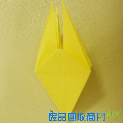 折纸花 美丽百合花折纸手工图解╭★肉丁网
