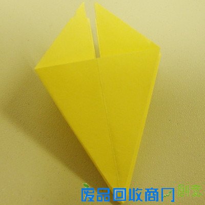 折纸花 美丽百合花折纸手工图解╭★肉丁网