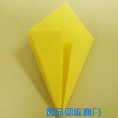 折纸花 美丽百合花折纸手工图解╭★肉丁网