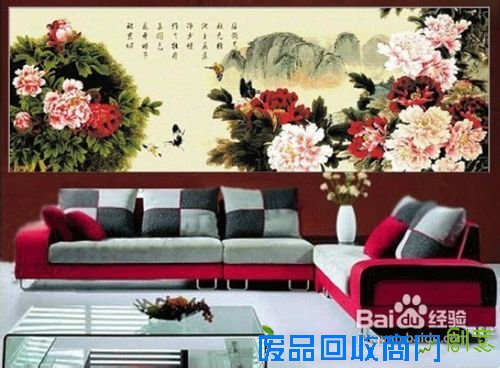 流行的客厅十字绣图案大全