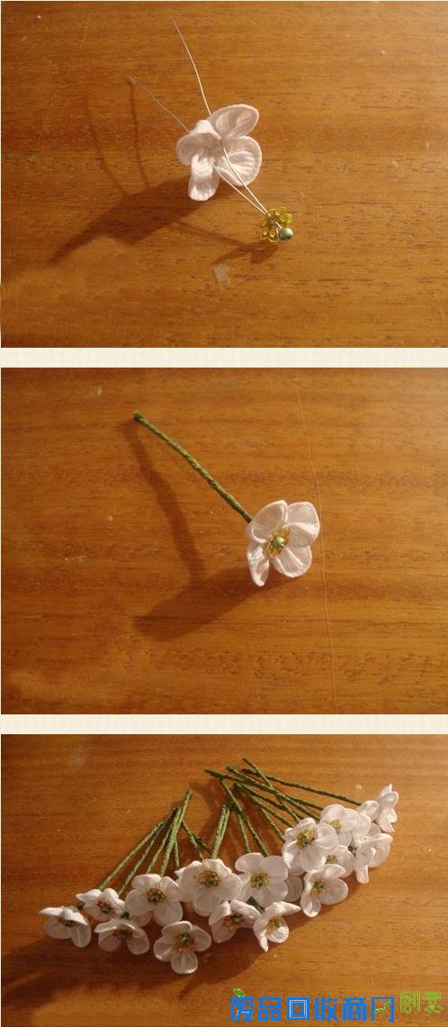 精美布艺梅花手工制作教程(2015