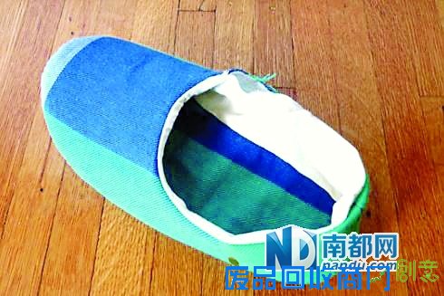 日式手工布艺家居鞋有了它就把塑料拖扔了吧