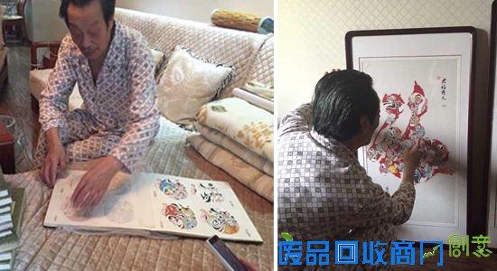 “蓝脸的窦尔墩盗御马，红脸的关公战长沙，黄脸的典韦，白脸的曹操，黑脸的张飞叫喳喳……”家住合肥市包河区包公街道芜湖东路社区的吴元中，在过去的64年里，用一杆小小的画笔勾勒出2000余张精美绝伦神态各异的京剧脸谱，用这些京剧脸谱讲述了一个个不同的故事。如今，已经年逾古稀的他想收徒，却苦于找不到合适的学生。