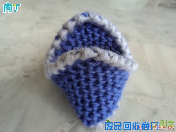 手工编织鞋子 毛线编织拖鞋花样DIY教程图解╭★肉丁网