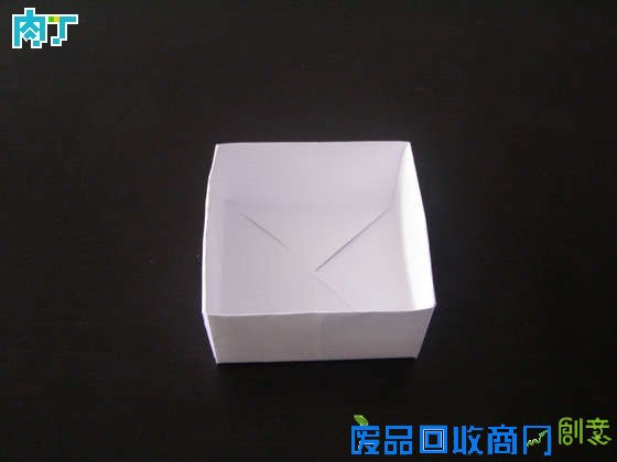 简单折纸大全图解之简单可爱折纸盒折法图解╭★肉丁网