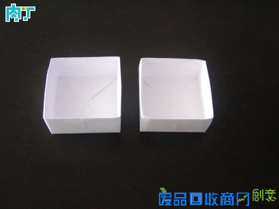 简单折纸大全图解之简单可爱折纸盒折法图解╭★肉丁网