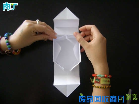 简单折纸大全图解之简单可爱折纸盒折法图解╭★肉丁网