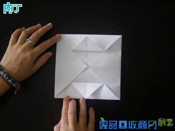 简单折纸大全图解之简单可爱折纸盒折法图解╭★肉丁网