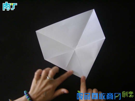 简单折纸大全图解之简单可爱折纸盒折法图解╭★肉丁网