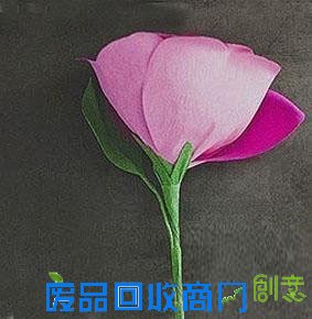 牡丹花的折法教程╭★肉丁网