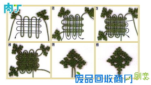 中国结的编法图解大全,中国结的打法合集╭★肉丁网