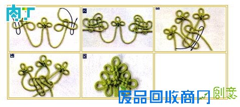 中国结的编法图解大全,中国结的打法合集╭★肉丁网