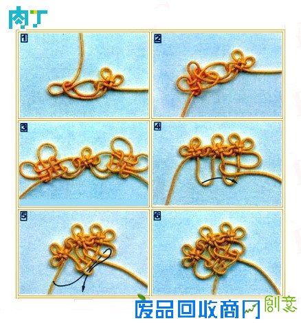 中国结的编法图解大全,中国结的打法合集╭★肉丁网