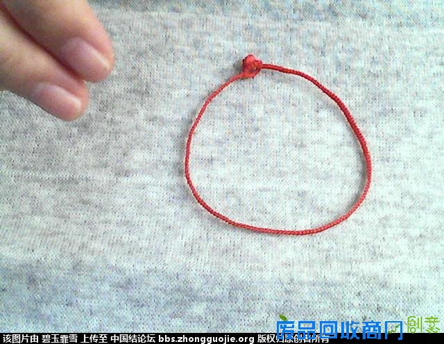 一些手链和脚链-编法图解-作品展示-中国结论坛