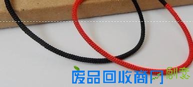 跪求脚链本命年红绳编法