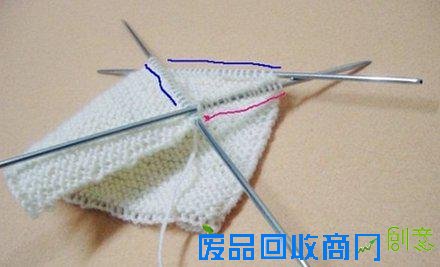 软拖鞋diy教程 地板袜、地板鞋的编织方