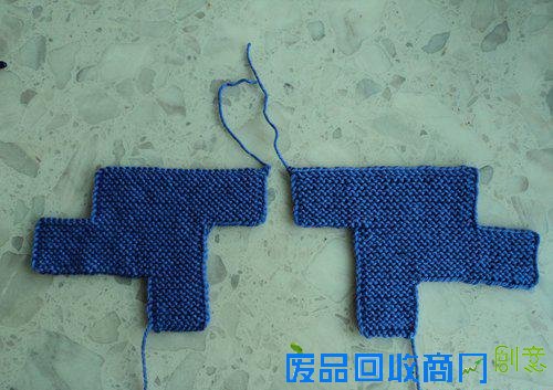 软拖鞋diy教程 地板袜、地板鞋的编织方