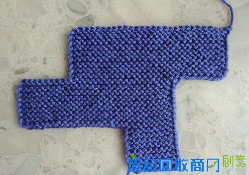 软拖鞋diy教程 地板袜、地板鞋的编织方