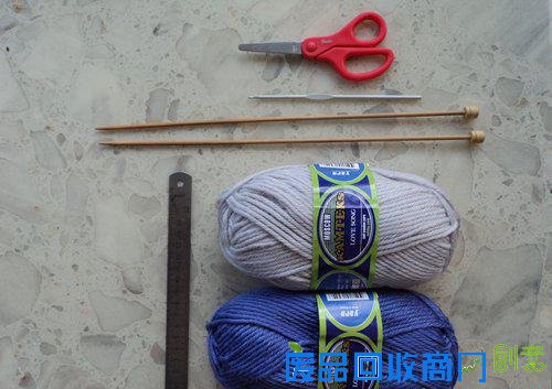 软拖鞋diy教程 地板袜、地板鞋的编织方