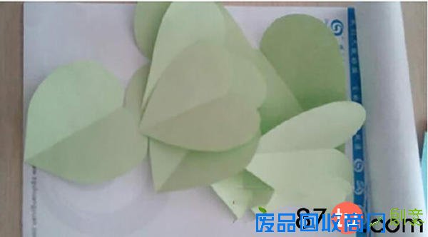 一束五彩缤纷的玫瑰花折纸图解教程