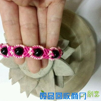 【图】串珠子手链编法图解大全 两种串珠子方法告诉你