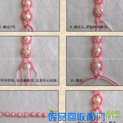 【图】串珠子手链编法图解大全 两种串珠子方法告诉你