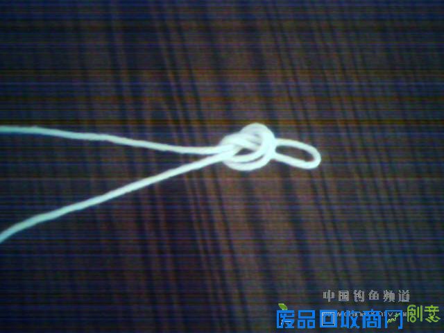 八字环的穿法,钓完鱼后