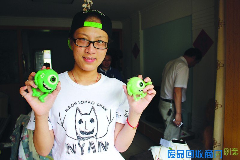 自制手工布艺赠“爱心妈妈”