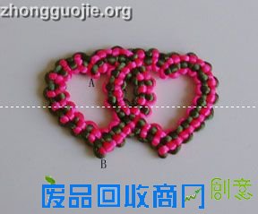 六瓣花手链编法+-+中国结