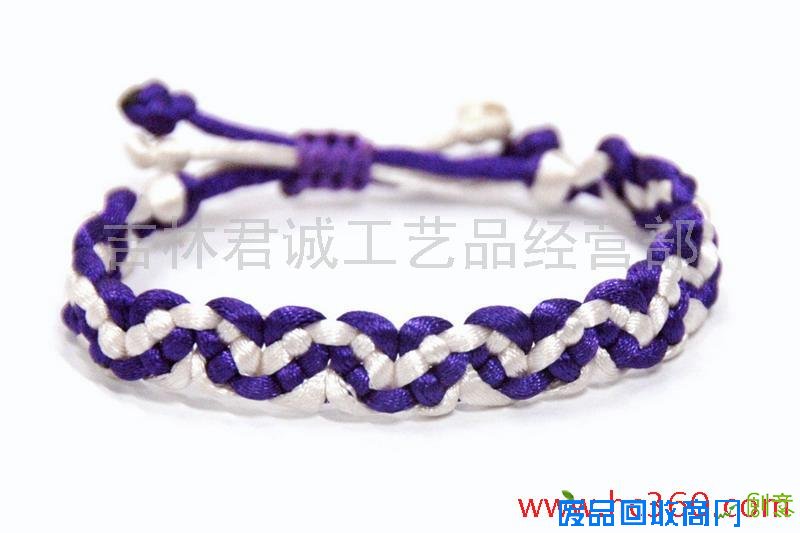 中国结手链图片_手链编法