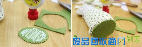  小清新布艺小狗小猫摆件DIY手工制作教程