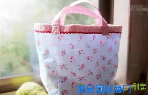 美女教你自制便当袋、收纳袋！