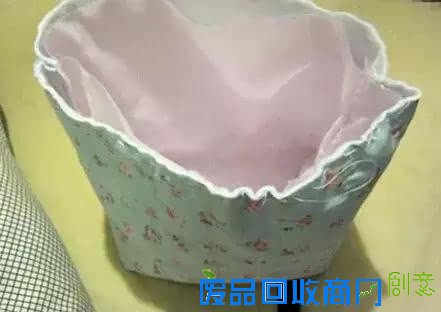 美女教你自制便当袋、收纳袋！