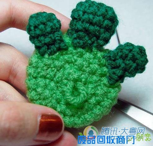 卡哇伊手带DIY 用毛线钩织小乌龟