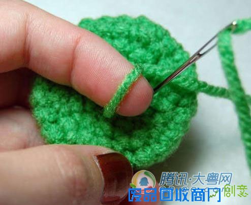 卡哇伊手带DIY 用毛线钩织小乌龟