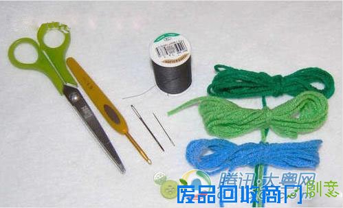 卡哇伊手带DIY 用毛线钩织小乌龟