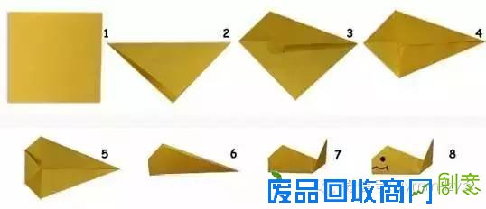 好美的卡通折纸，带孩子一起折起来！